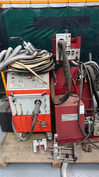 MIG·O·MAT plasmaJET 100 with cold wire feed for pipe/tube UNIWELD